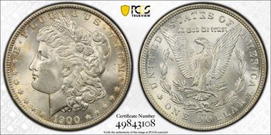 1900-O/CC $1 MS64+