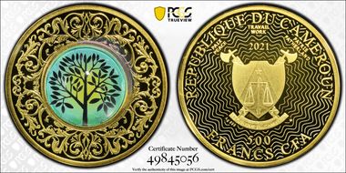 2021-MW 500 Fr Cyan Tree - Tree of Happiness PR69DCAM