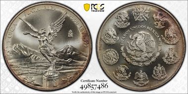 2000-Mo Onza Libertad Ag MS68