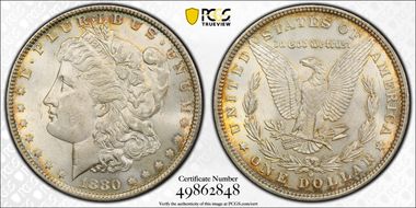 1880-O $1 MS63