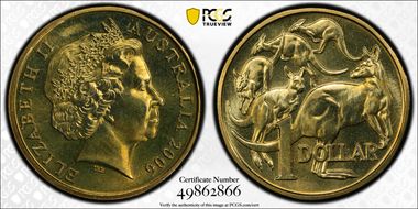 2006 $1 MS69