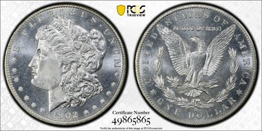 1902-O $1 MS66PL