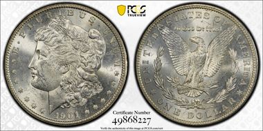 1901-S $1 MS62