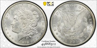 1878-CC $1 MS61
