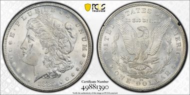 1885-CC $1 GSA Hoard MS64