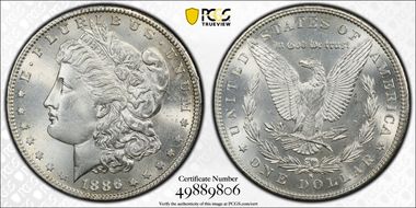 1886-S $1 MS63