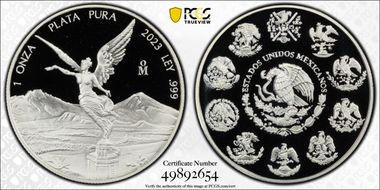 2023-Mo Onza Libertad Ag PR69DCAM