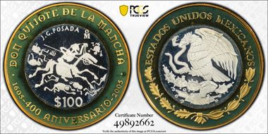 "2005" (2006)Mo 100 P 400th Ann Don Quijote PL68