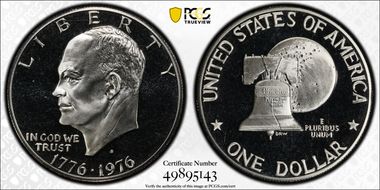 1976-S $1 Clad Type 2 PR69CAM