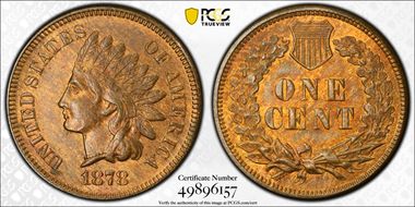 1878 1C MS64RB