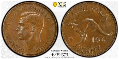 1941 Y. (p) 1D MS62BN