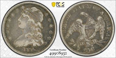 1834 25C B-1, FS-901, O/F VF25