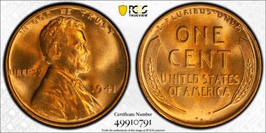 1941 1C MS66RD