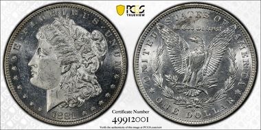 1881-O $1 MS61