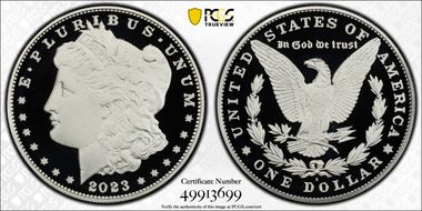 2023-S $1 Morgan Dollar PR70DCAM