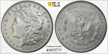 2023 $1 Morgan Dollar MS69