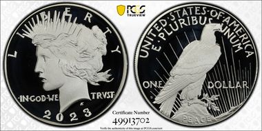 2023-S $1 Peace Dollar PR70DCAM