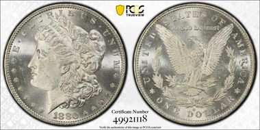 1880-O $1 MS64+