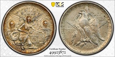 1934 50C Texas AU58