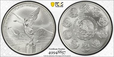 2023-Mo 5 Onza Libertad Ag MS69