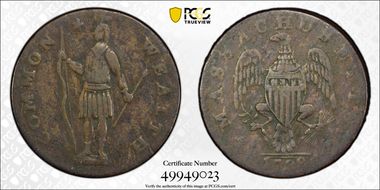 1788 Cent Massachusetts, Period N1BN