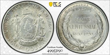 1920 50C Maine N1