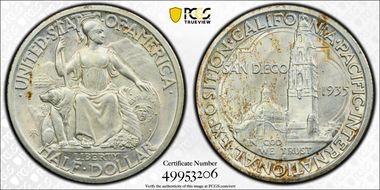1935-S 50C San Diego N1