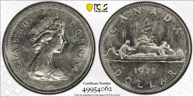 1978 $1 Voyageur MS65