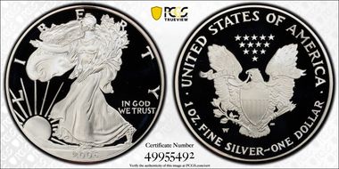 2006-W $1 Silver Eagle PR69DCAM