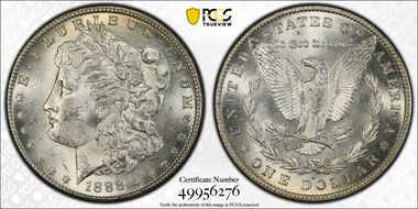 1888-S $1 MS63