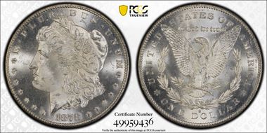 1878-S $1 MS66