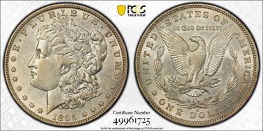 1895-O $1 AU53