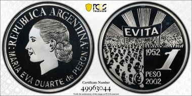 nd(2004) Peso Evita PR69DCAM
