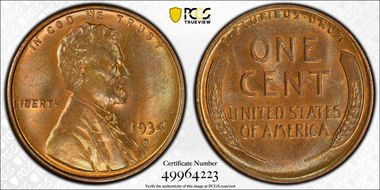 1934-D/D 1C RPM, FS-503 MS64BN