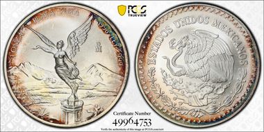 1996-Mo Onza Libertad Ag MS67