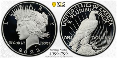 2023-S $1 Peace Dollar PR70DCAM