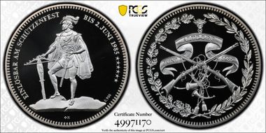 1985 50 Fr Altdorf Haberling-26a PR70DCAM