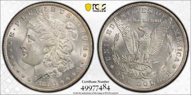 1880-O $1 MS63