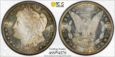 1880-S $1 MS64