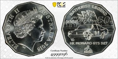 2018 50C Bathurst Legend - Holden 1968 HK Monaro GTS 327 MS69