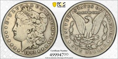 1893-S $1 F12