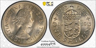 1959 Shil S-4147 English Rev MS63