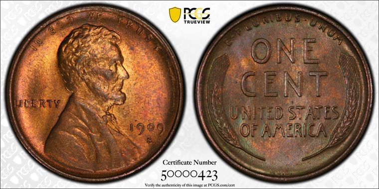 Cert 50000423 - Coin Image