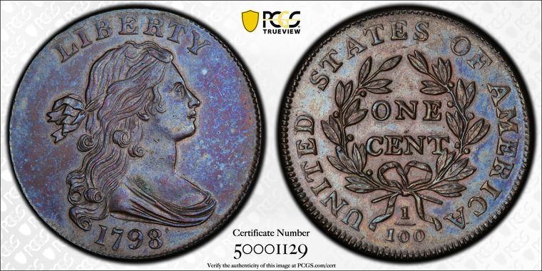 Cert 50001129 - Coin Image