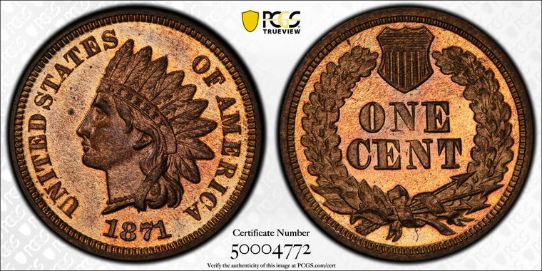 Cert 50004772 - Coin Image