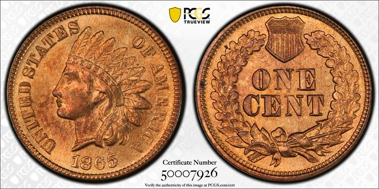 Cert 50007926 - Coin Image