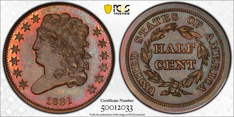 Cert 50012033 - Coin Image