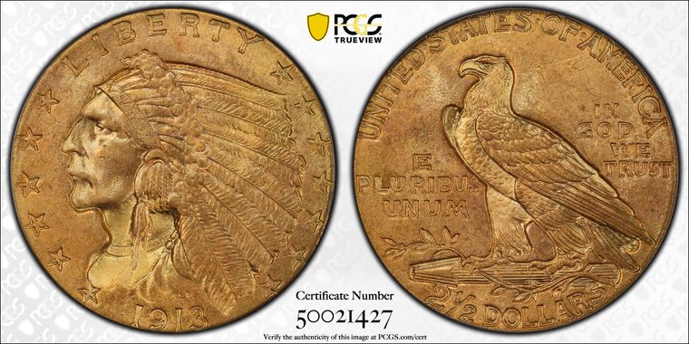 Cert 50021427 - Coin Image