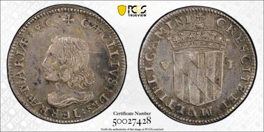 (1659) MD 6P Lord Baltimore AU53