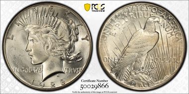 1928 $1 MS64+